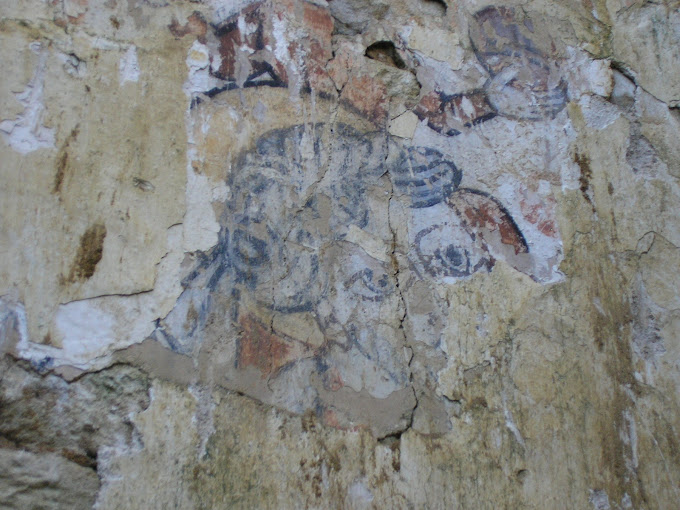 peinture murale médiévale